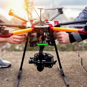 Multicopter Quadrocopter können relativ groß sein